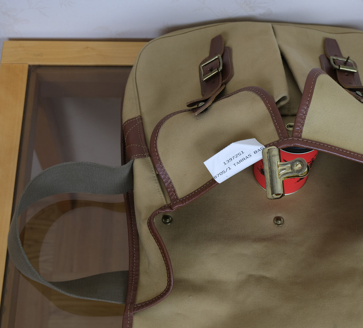 Aspinal, brown calfskin shoulder bag, RRP 945 e