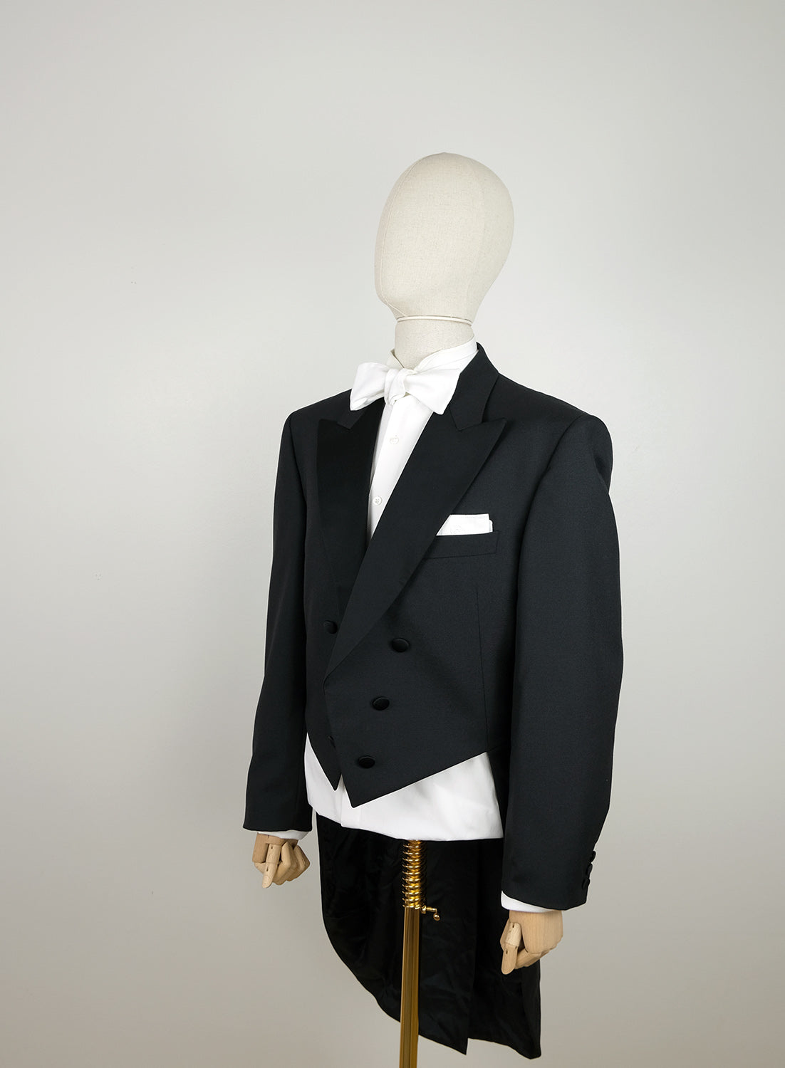 Cavaliere, white tie tailcoat, size 58EU, like new