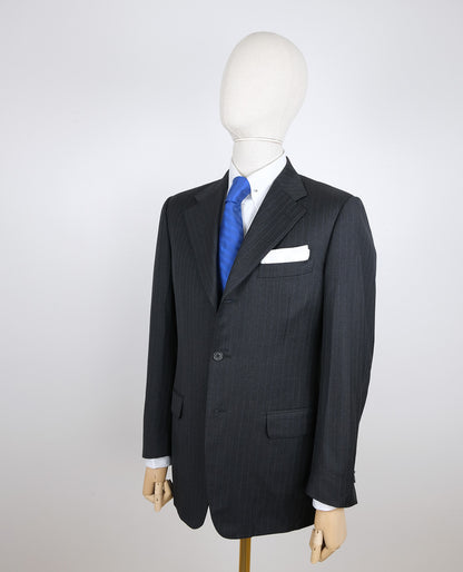 Corneliani, grey stripe suit, size 48EU, RRP 1500 e