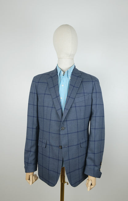 Hackett, blue-grey jacket, size 54EU, Fox Brothers cloth, RRP 775 e