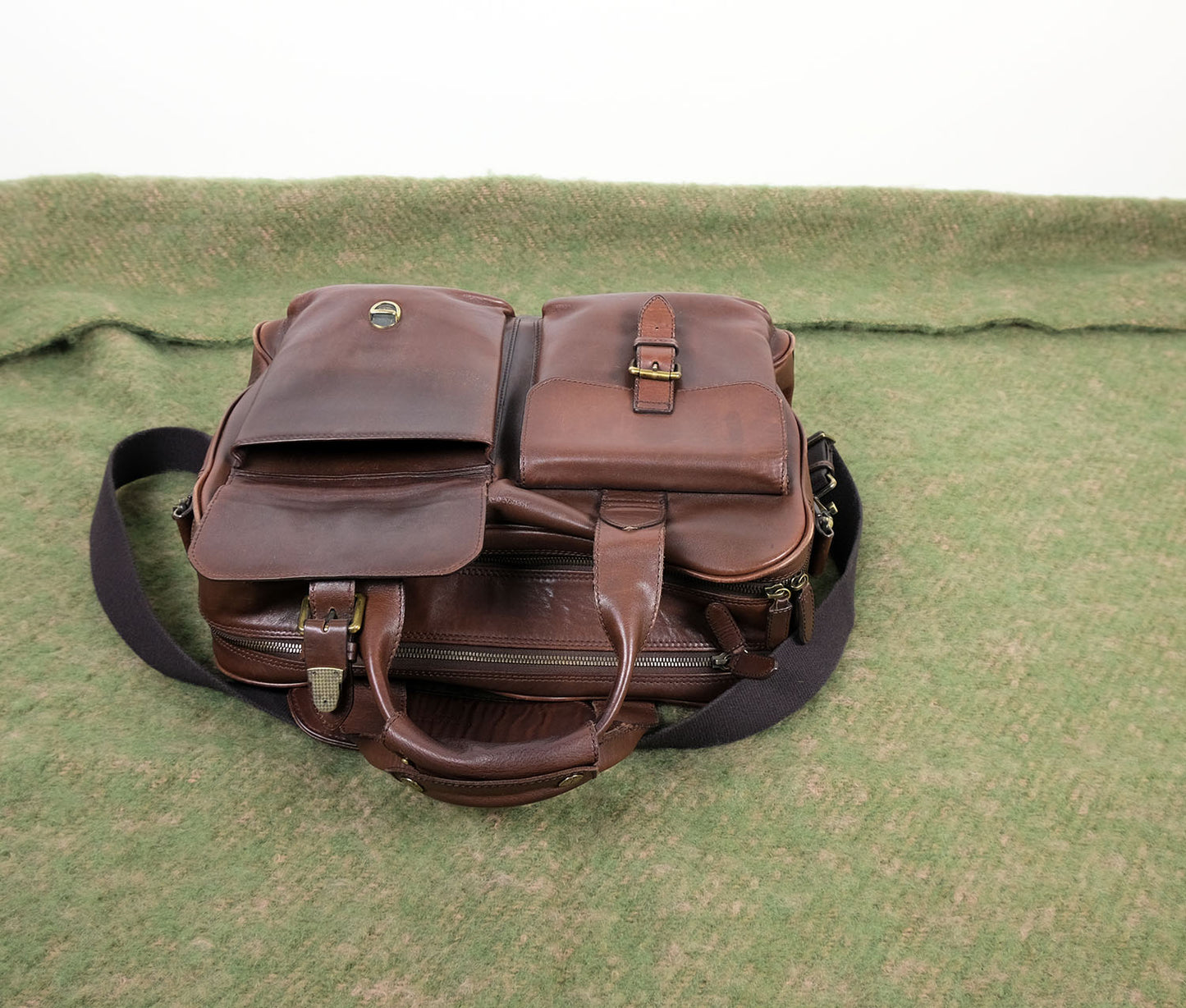 Aspinal, brown calfskin shoulder bag, RRP 945 e