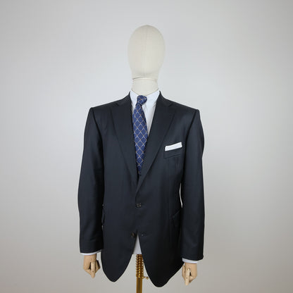 Eduard Dressler, black suit, size 56S EU