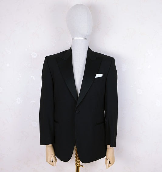 Cavaliere, dinner suit, size 52EU, all wool, tuxedo