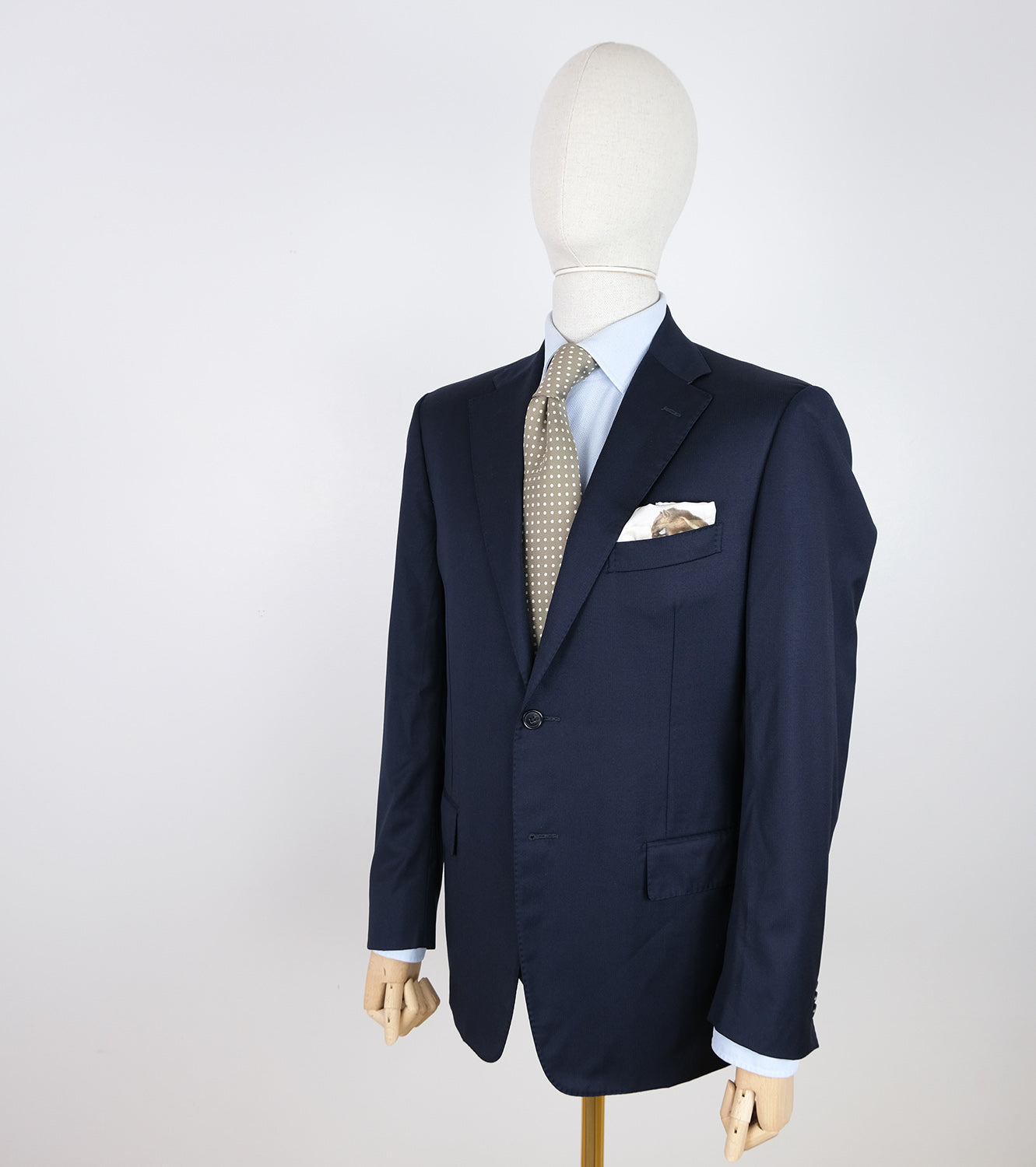 Corneliani, blue suit, size 52EU, slim, RRP 1500 e