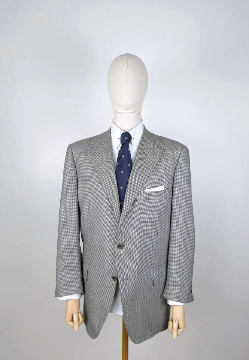 Kiton, grey cashmere wool jacket, size 58EU, RRP 7010 euros