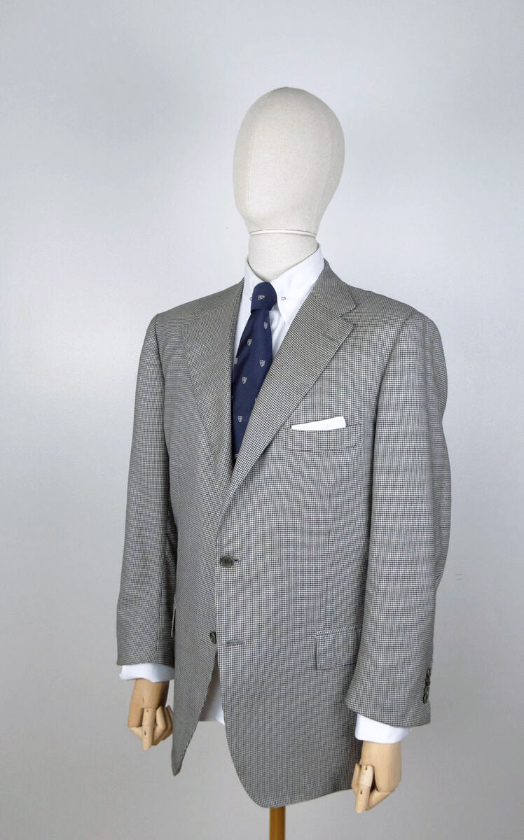 Kiton, grey cashmere wool jacket, size 58EU, RRP 7010 euros