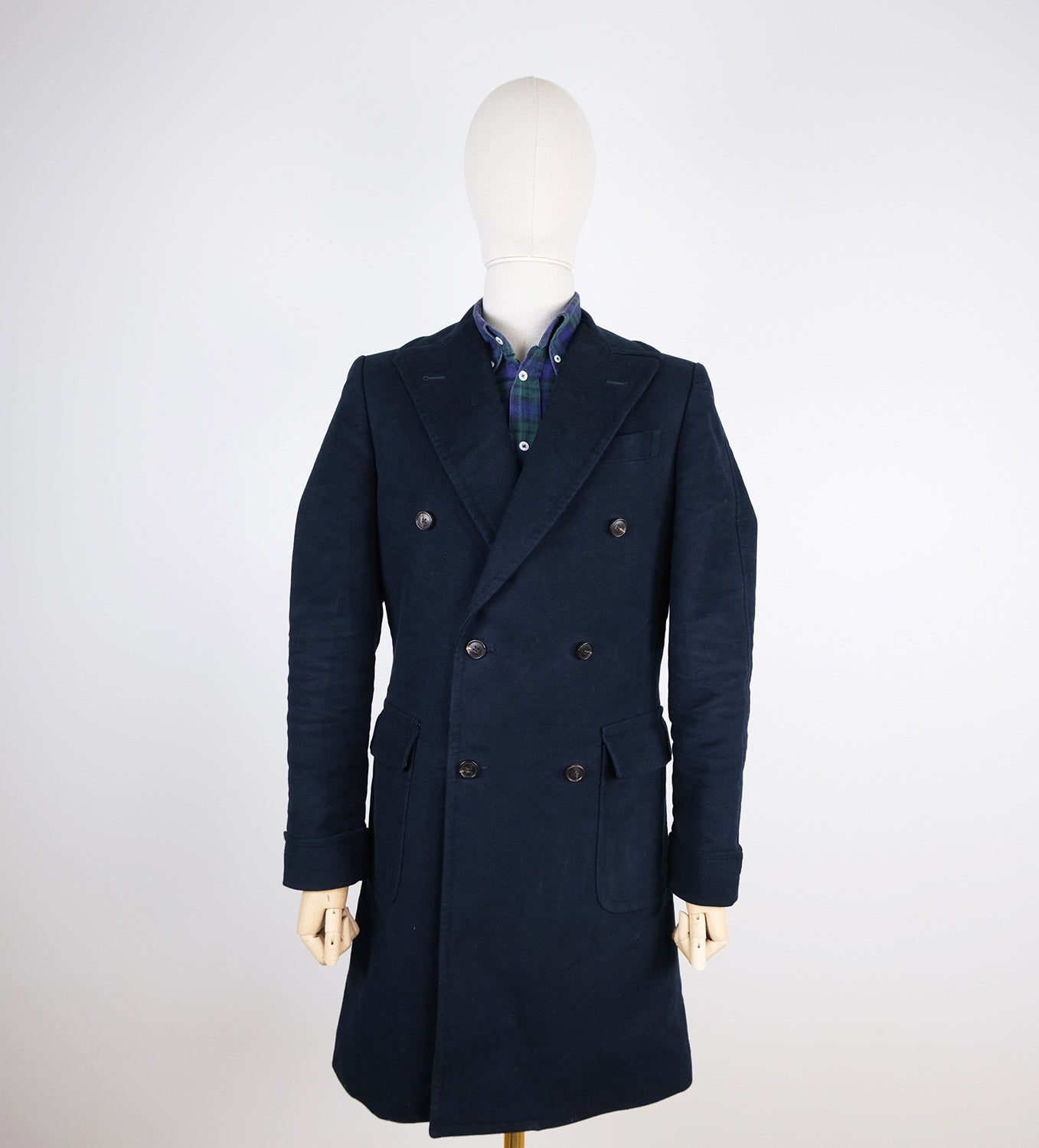 Suitsupply, martingale coat, size 46EU, slim, cotton, Jort