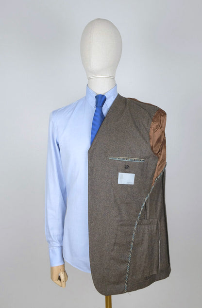 Brown Missoni sport jacket​,​ size 50EU​,​ RRP 1190 e, flannel