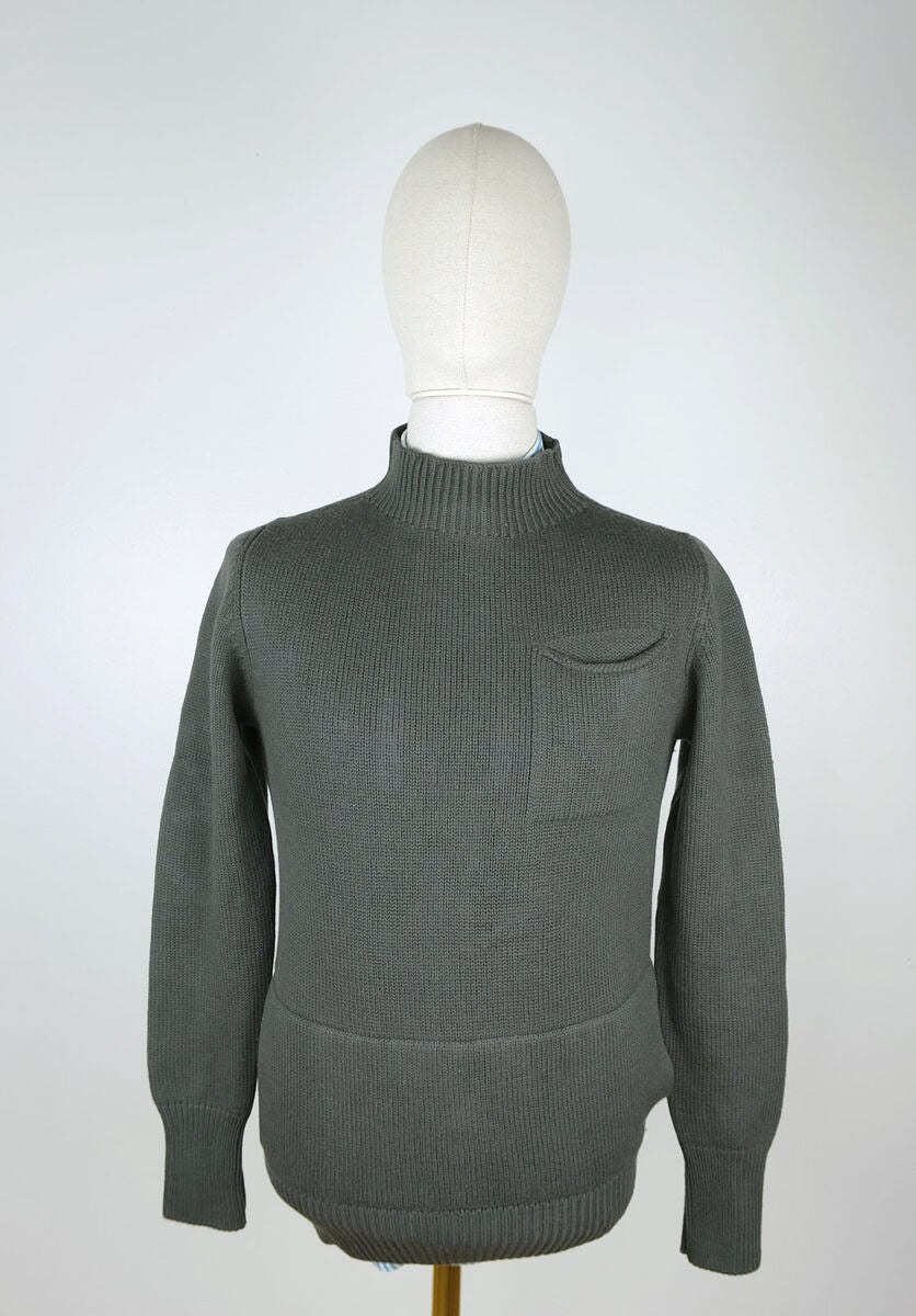 Nigel Cabourn, turtleneck jumper, size L merino wool