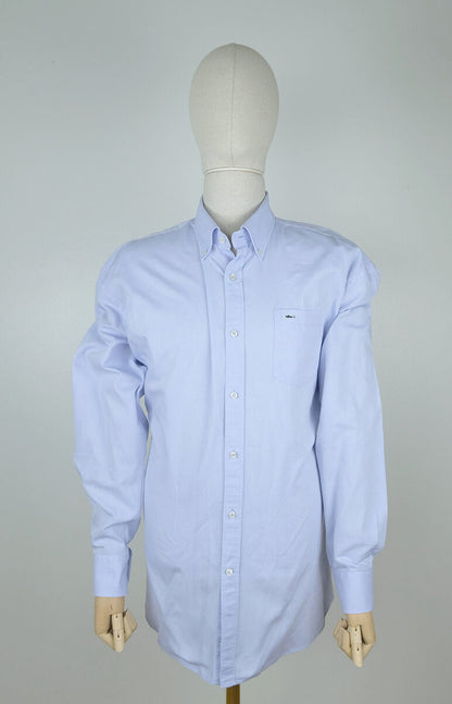 Paul and Shark, light blue button-down shirt, size XXL