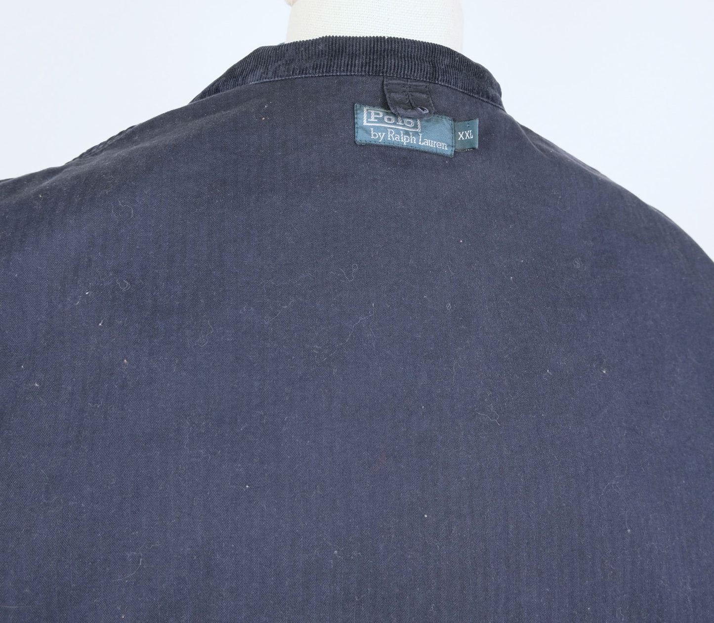 Polo Ralph Lauren, blue cotton jacket, size XXL, RRP 499 e