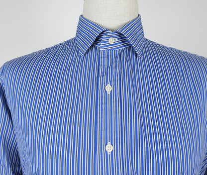 Eton, blue formal collar shirt, size 45