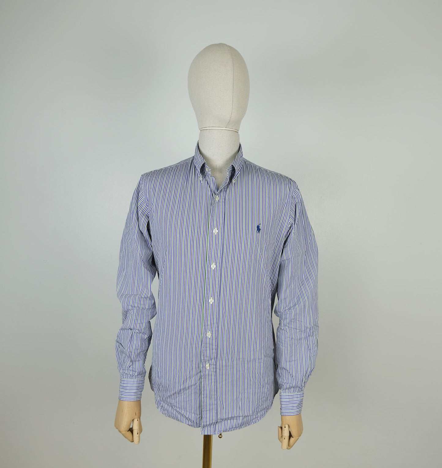 Eton, blue formal collar shirt, size 45