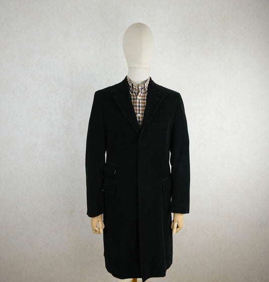 Chester Barrie, navy cashmere coat, Size 56EU, RRP 3500e