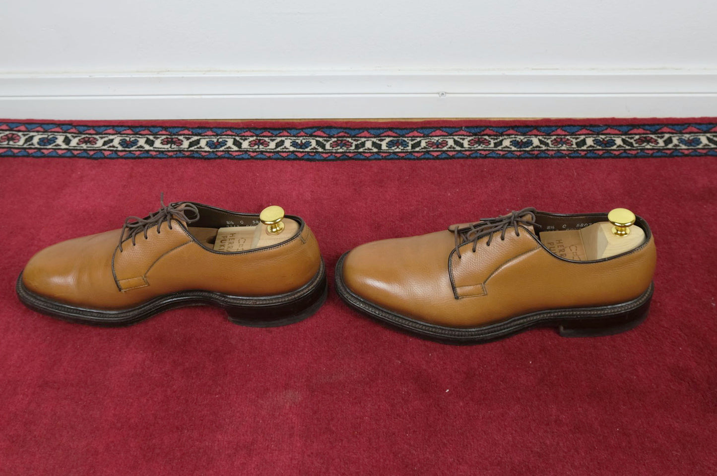 Allen-Edmonds, ruskeat nahkakengät, koko 41