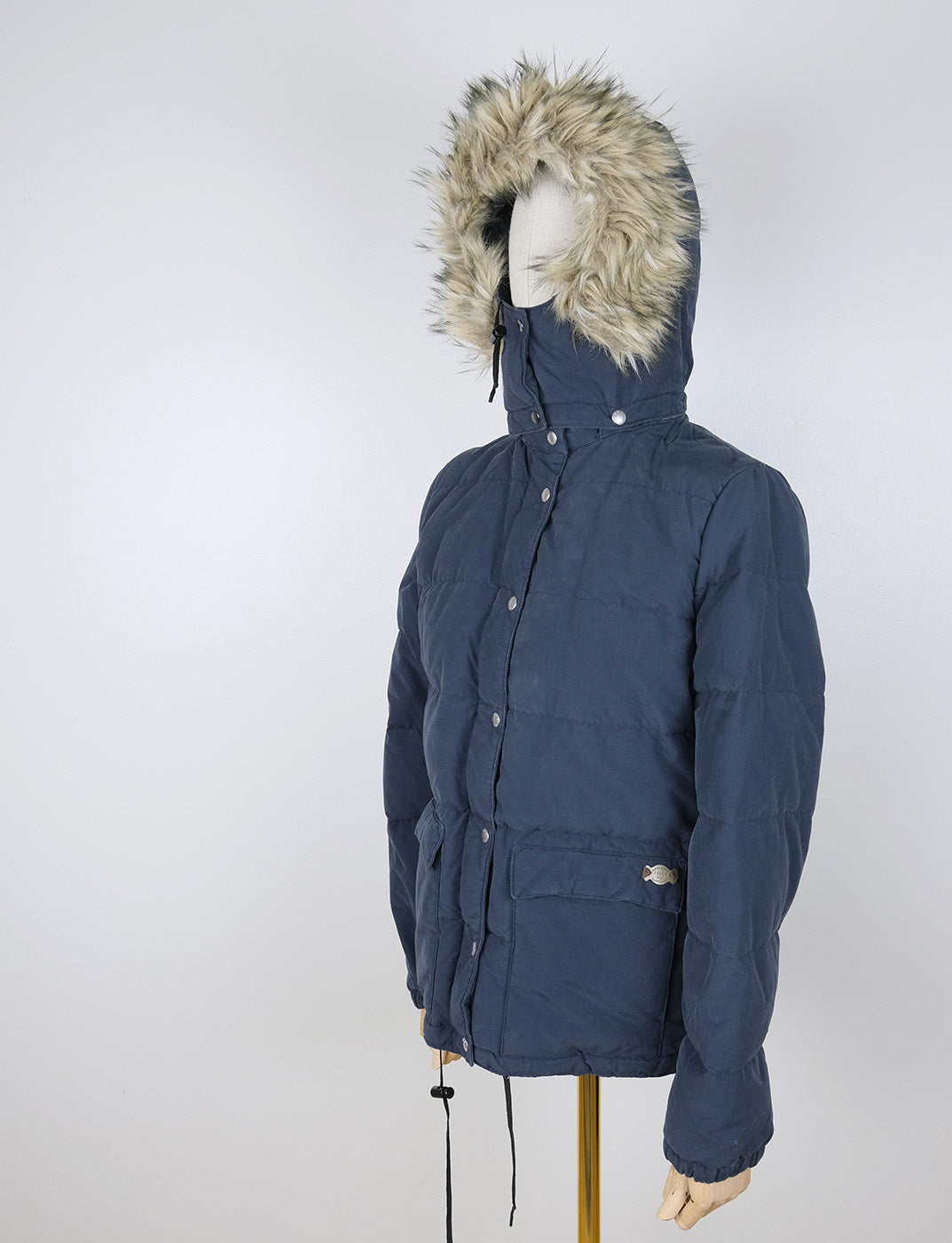 Ralph Lauren, blue down jacket, size M