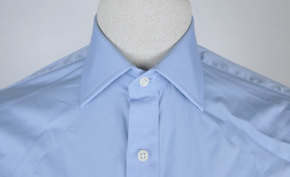 Thomas Pink, blue business shirt, size 38EU, French cuffs