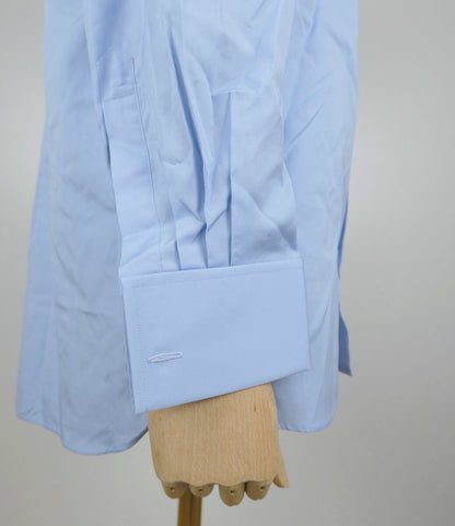 Thomas Pink, blue business shirt, size 38EU, French cuffs