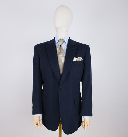 Chester Barrie, navy cashmere jacket, size 56EU, RRP 2400 euros
