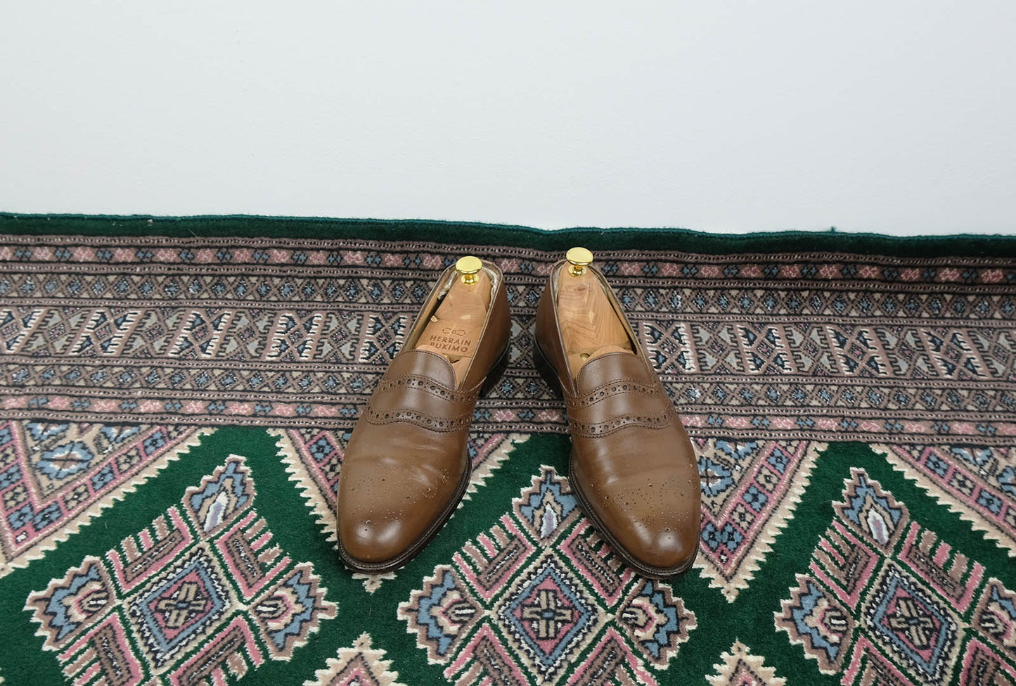 Alfred Sargent​,​ brown saddle loafers​,​ size 42EU, for Wildsmith