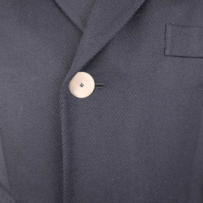 d'Avenza, hand made navy full canvas coat, size 48EU, RRP 2300 e